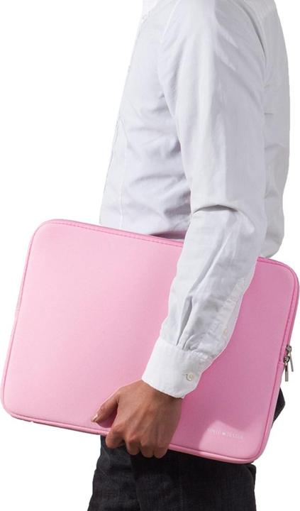 Produktbild König Design Universal Notebooktasche 14 15,6 Zoll Tasche Hülle Laptop Notebook Case Rosa (15.60", Apple, Lenovo, Samsung)