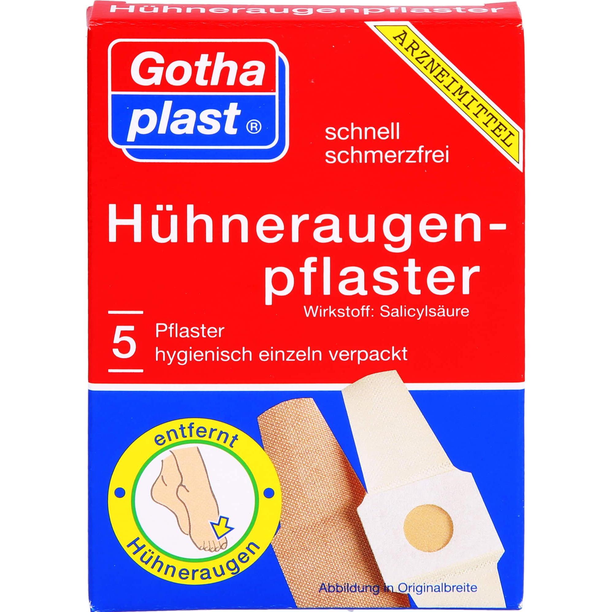 Gothaplast, Pflaster, Cornmed Huehneraugenpflaster, 5 St Pfl (5 x)