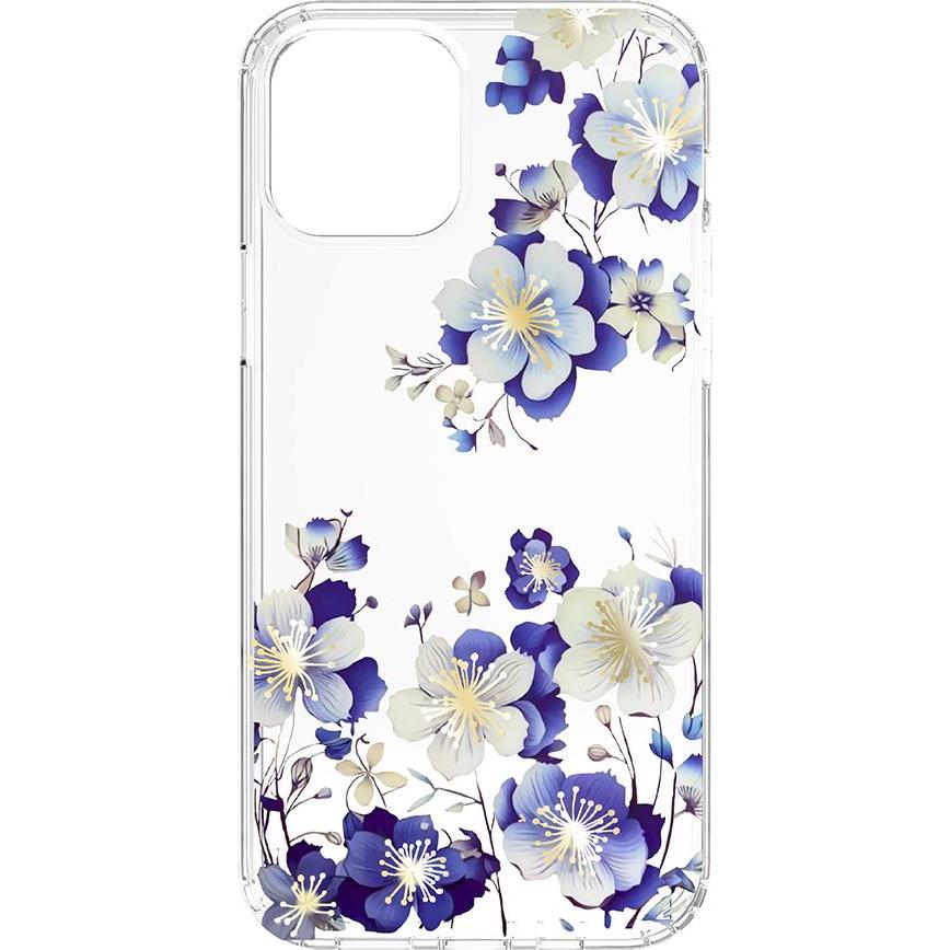 OEM IMD Druckhülle für iPhone 12 / 12 Pro 6,1" floral (Apple iPhone 12), Smartphone Hülle