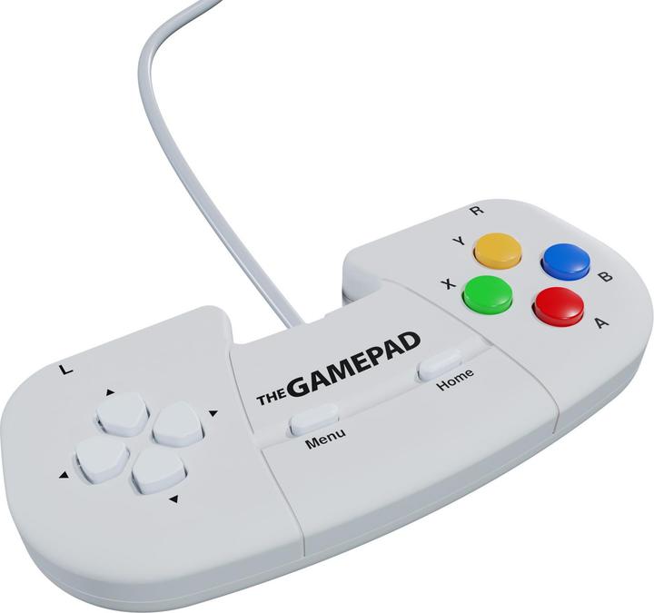 Actual product image Retro Games The Gamepad White