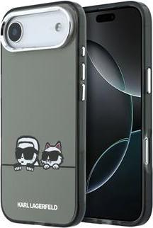 Produktbild Karl Lagerfeld IML K&CH Heads Logo MagSafe Case for iPhone iPhone Air Black (Apple iPhone Air)