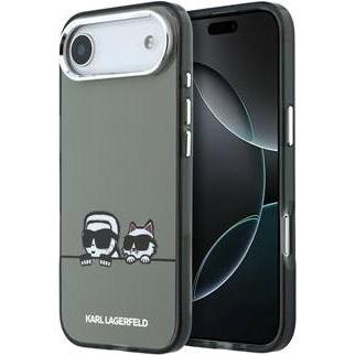 Karl Lagerfeld IML K&CH Heads Logo MagSafe Case for iPhone iPhone Air Black (Apple iPhone Air), Cover smartphone, Nero