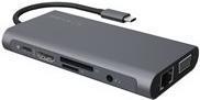 Produktbild Icy Box IB-DK4040-CPD - USB Type-C mini Dock PD (USB-C, 10 Ports)