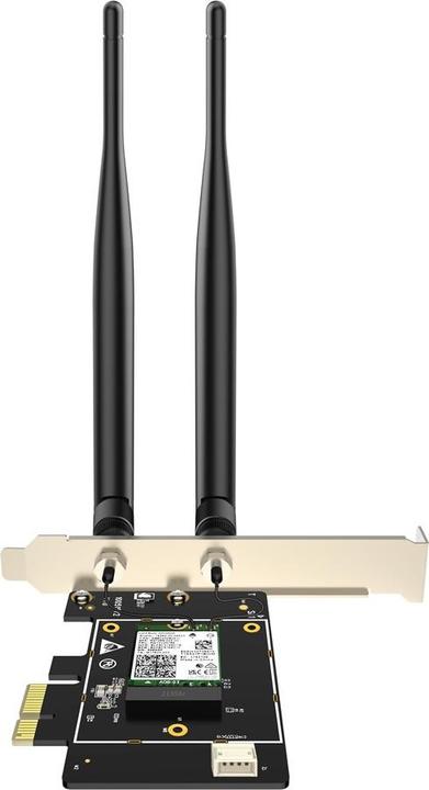 Actual product image Tenda E33 Network Card Built-in WLAN 2402 Mbit/s (Mini PCI Express)