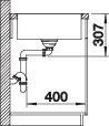 Produktbild Blanco AXIA III XL 6 S-F (99 cm, 50 cm)