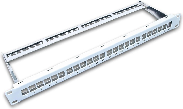 Wirewin 24-Port Patchpanel, geschirmt