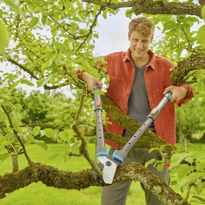 Actual product image Gardena Branch shears TeleCut Pro L (grey/turquoise, 65cm - 90cm)
