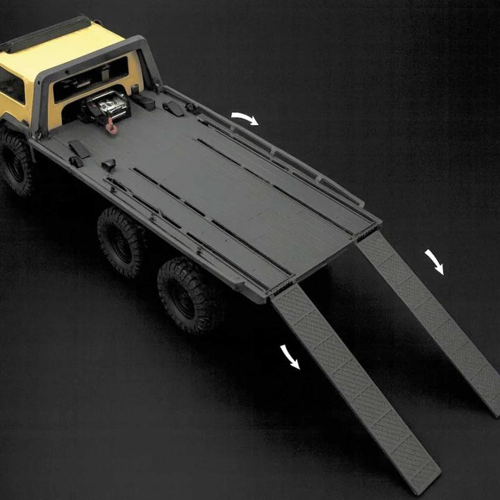 Actual product image Absima CR-18P "Tow Truck ARKTOS 6x6" V1.5 1/18 sandgelb RTR (RTR Ready-to-Run)