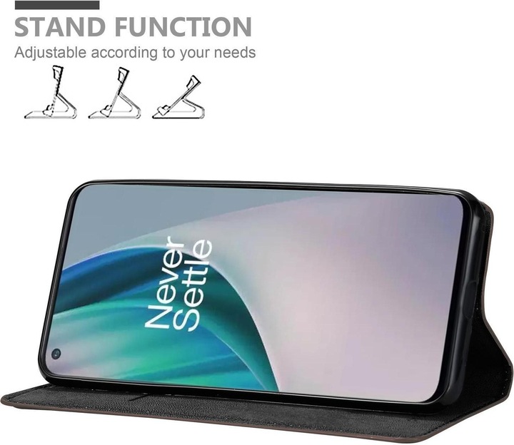 Produktbild Cadorabo Book Invisible Magnet Cover (OnePlus Nord N100)