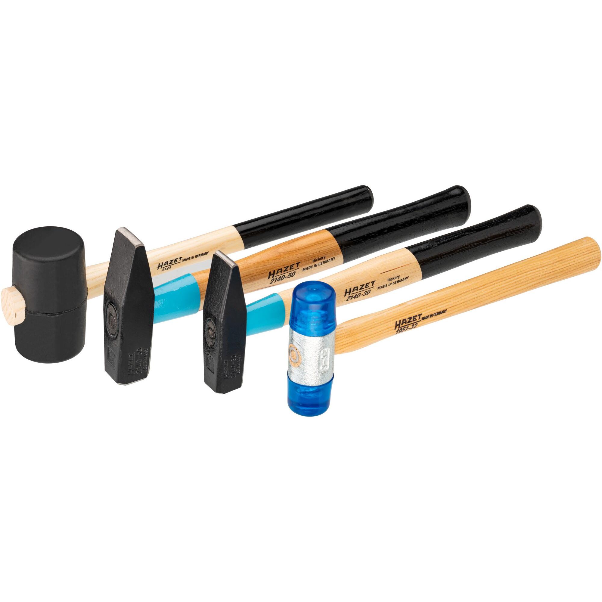 HAZET, Hammer, Hammer Satz 2140/4 ∙ Anzahl Werkzeuge: 4 (2.17 g)