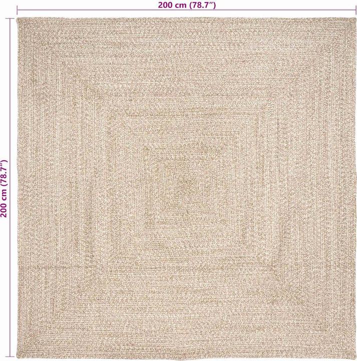 Produktbild vidaXL Bereichsteppich (200 x 200 cm)