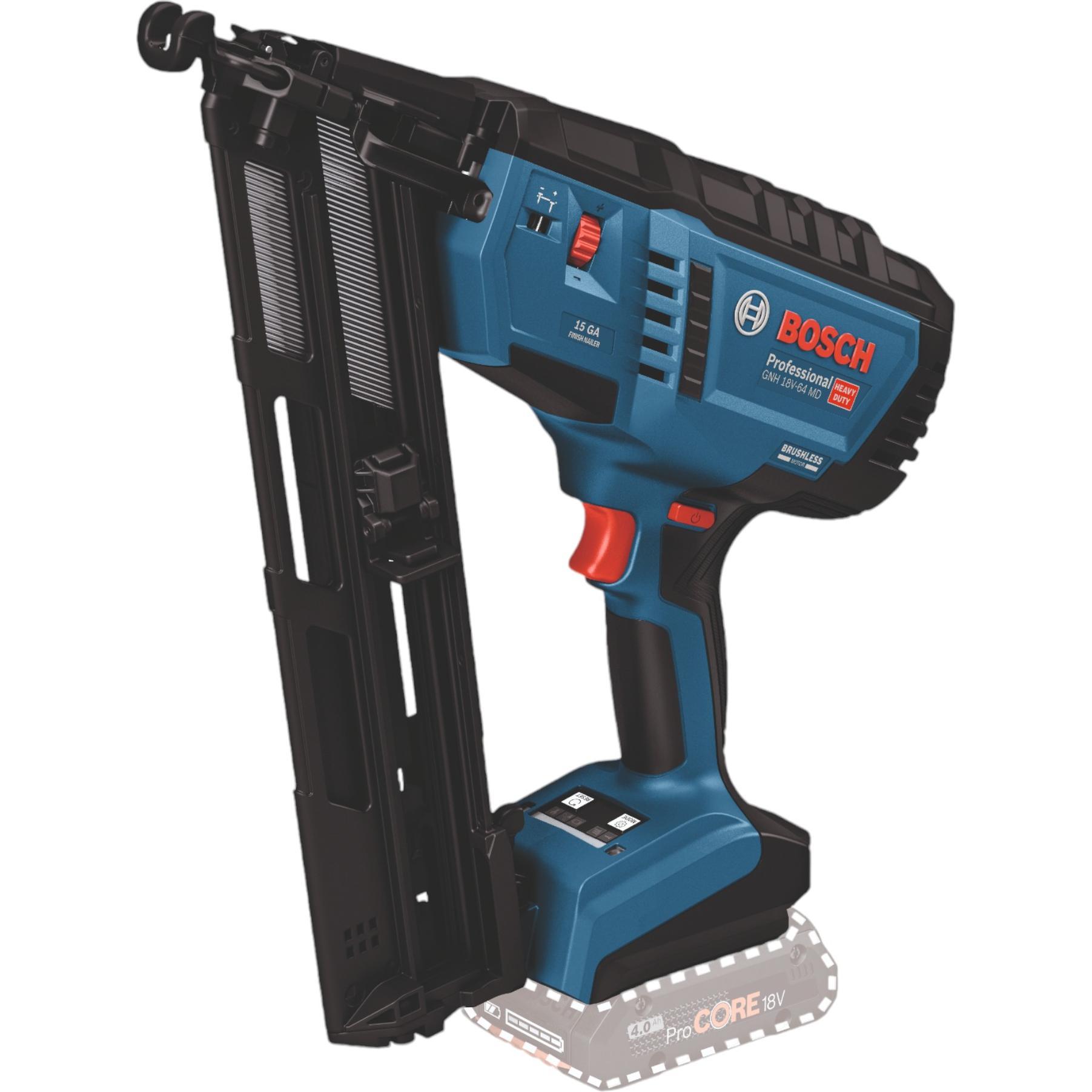 Thumbnail - Bosch Professional, Tacker + Nagelpistole, Akku-Holznagler GNH 18V-64 MD, L-BOXX 238