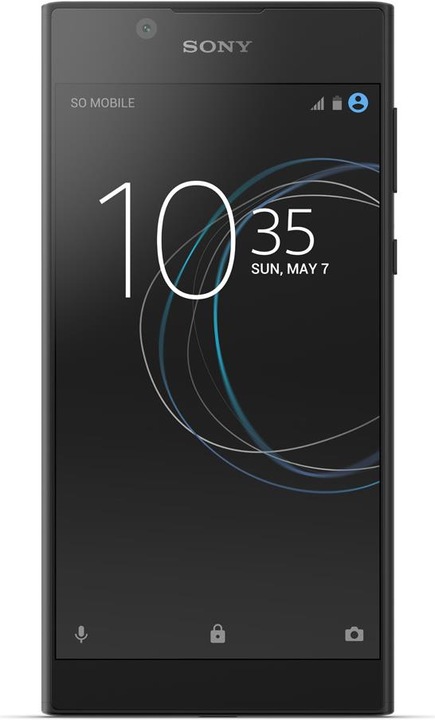 Actual product image Sony Xperia L1 (16 GB, Black, 5.50", Single SIM, 13 Mpx, 4G)