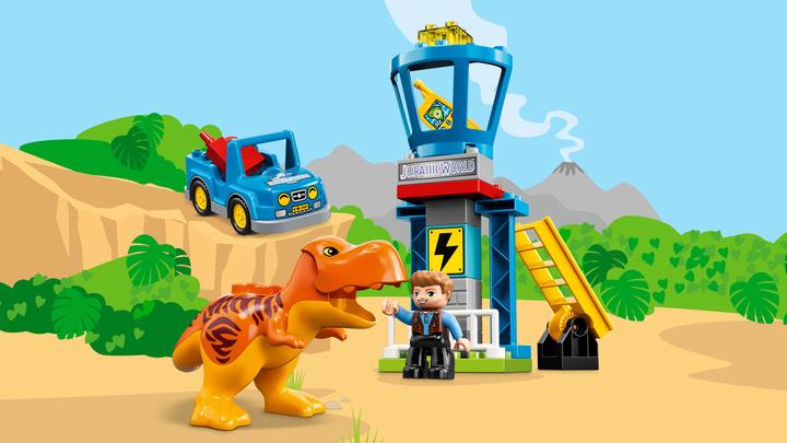 Produktbild LEGO DUPLO T-Rex Aussichtsplattform (10880)