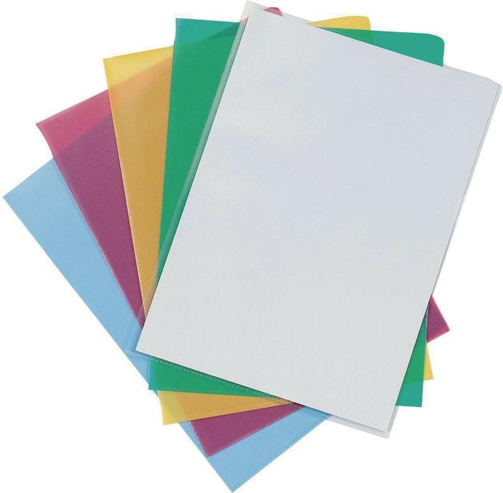 Actual product image Q-Connect Transparent pockets PP 120 Micron (A4, 100 x)