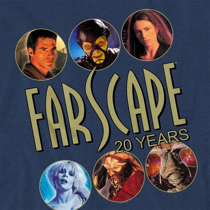 Produktbild Farscape 20 Years TShirt meliert (S)