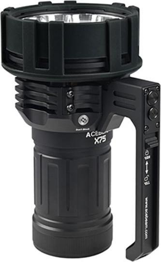 Produktbild AceBeam X75 XHP70.2 HD (17.60 cm, 80000 lm)