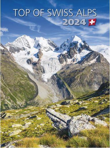 Produktbild Engadin Press Kalender Top of Swiss Alps, 30,5x41cm