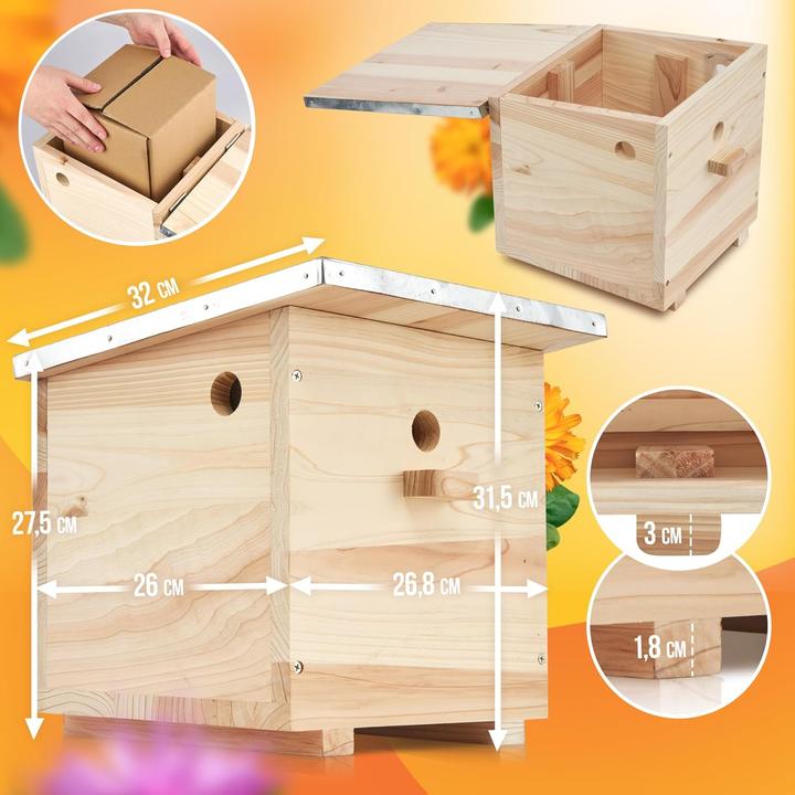 Produktbild Beesi Hummelhaus (Hummeln)