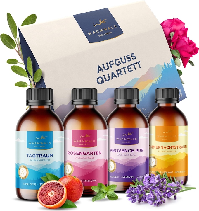 Produktbild Warmwald Wellness Warmwald QUARTETT - 4 x 100 ml
