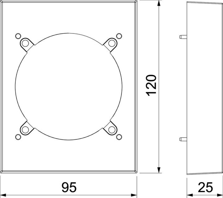 Actual product image Rehau CEE flange