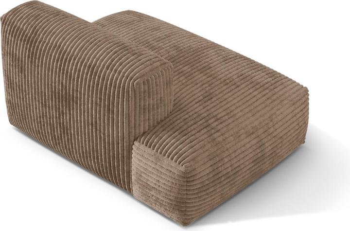 Image du produit Micadoni Canapé D'Angle Modulaire Ouvert à Gauche, "Martina", 1 Place, 133x106x75 Fabriqué en Europe (2 places)