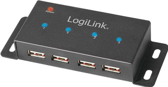 Image du produit LogiLink UA0141A (USB-A, 4 ports)