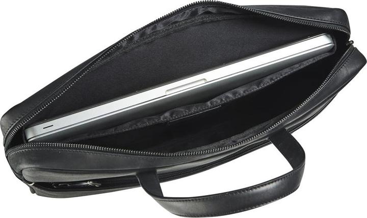 Produktbild Maverick Urban Classic Tasche Leder 15,6" - schwarz