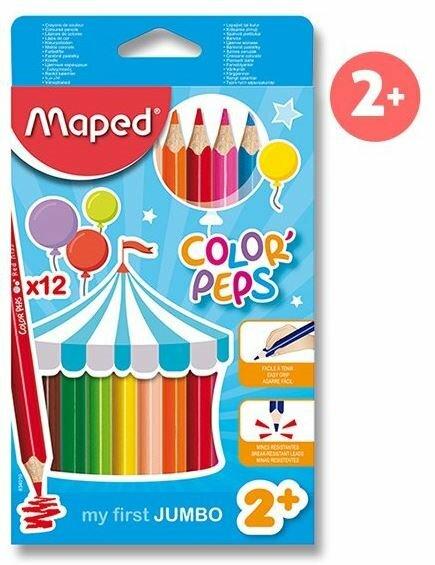 Produktbild Maped Farbstifte Color Peps Maxi 12er (Mehrfarbig, 12 x)