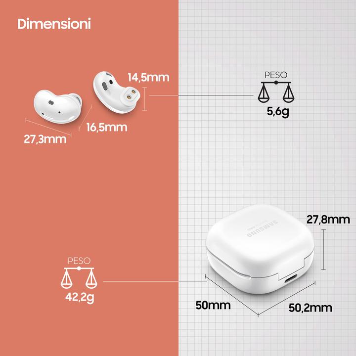 Produktbild Samsung Galaxy Buds Live (ANC, 4.50 h, Kabellos)