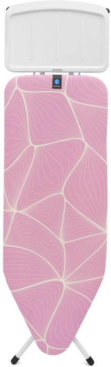 Beige, lilac waves, Rosa