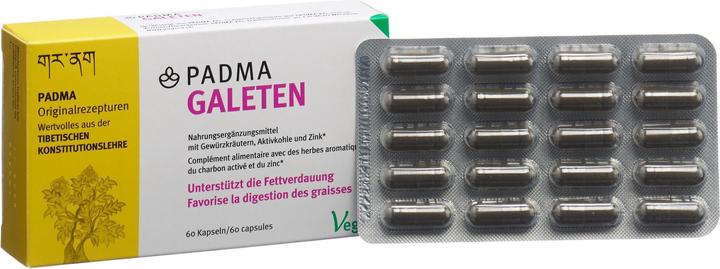 Produktbild Padma Galeten (60 Stück, Kapseln, 54 g)