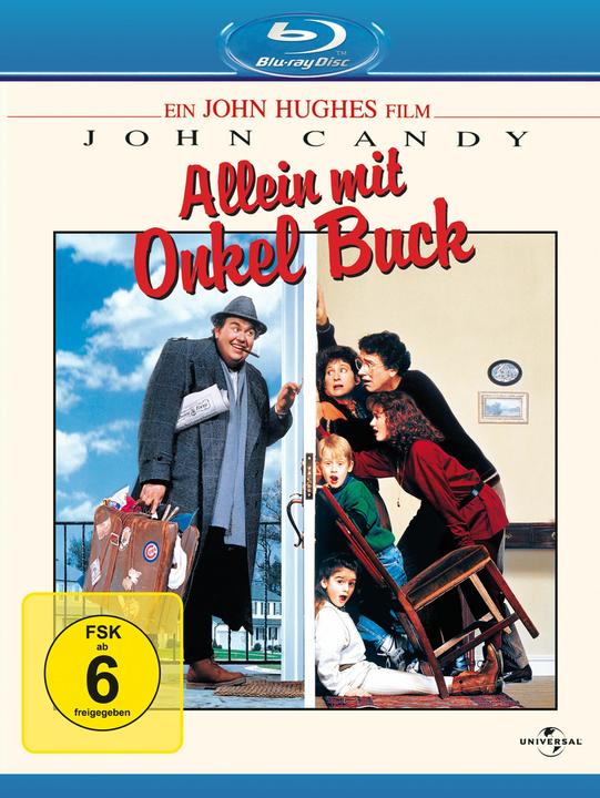 Seul avec l'oncle Buck (Blu-ray, 1989, Allemand, Espagnol, Français, Russe, Italien, Portugais, Anglais)
