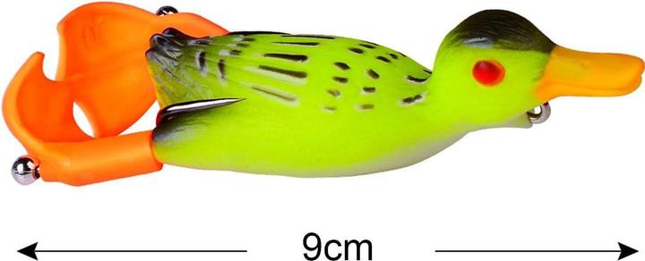 Immagine prodotto JTI Esca di superficie in silicone - verde e - 11,5 g (9 cm)