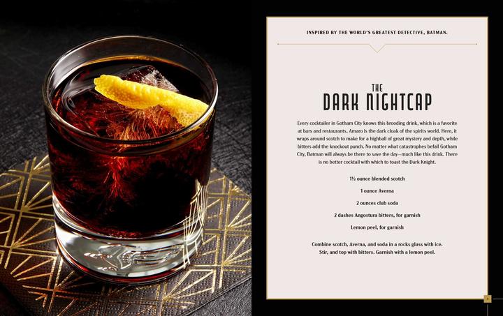 Produktbild Gotham City Cocktails: Official Handcrafted Food & Drinks From the World of Batman (Englisch, André Darlington, Ted Thomas, 2021)