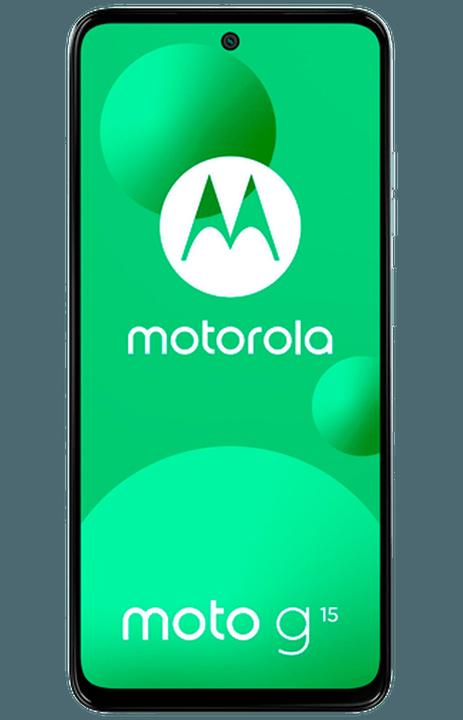 Produktbild Motorola Moto G15 (128 GB, Glacier Blue, 6.72", Dual SIM, 4G)
