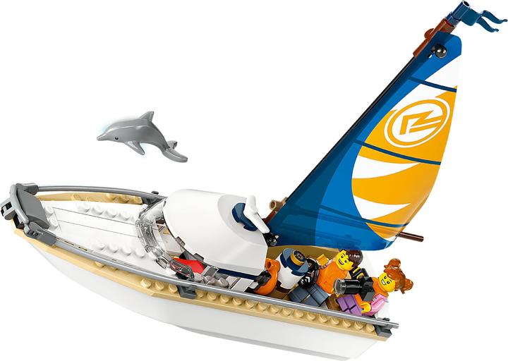 Immagine prodotto LEGO Barca a vela (60438, LEGO City)