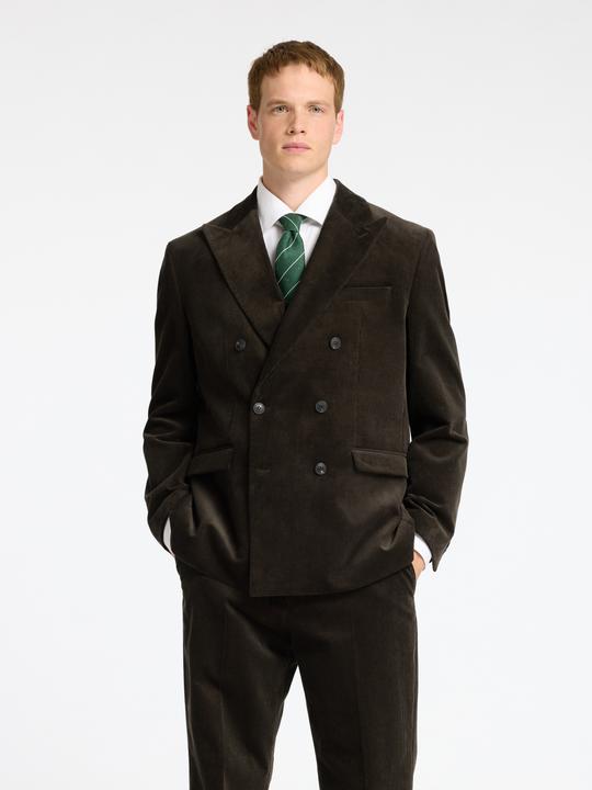 Produktbild Selected Homme Regular Fit Cord Zweireihiger Blazer (50)