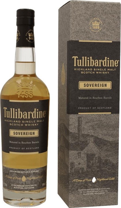 Immagine prodotto Tullibardine Sovrano (Single Malt, Whisky scozzese, 1 x 70 cl)