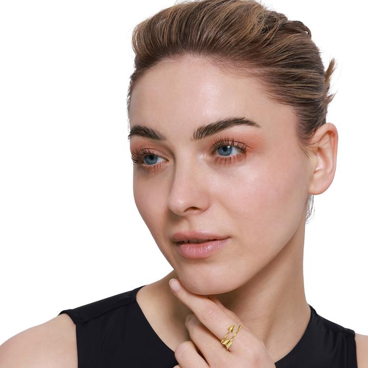 Actual product image Heideman Rullu gold coloured (One size)