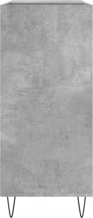 Image du produit VidaXL Plattenschrank Betongrau 84,5x38x89 cm Holzwerkstoff