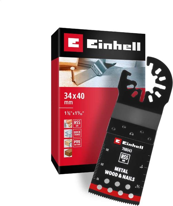 Actual product image Einhell Tauchsägeblatt, 708043, Bi-Metall, 34 mm