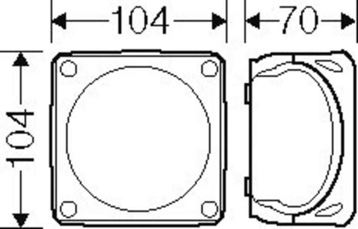 Actual product image Hensel Cable junction box