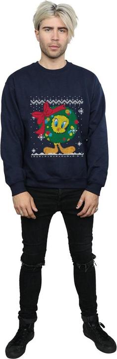 Immagine prodotto Looney Tunes Tweety Pie Christmas Fair Isle Felpa Uomo (XL)