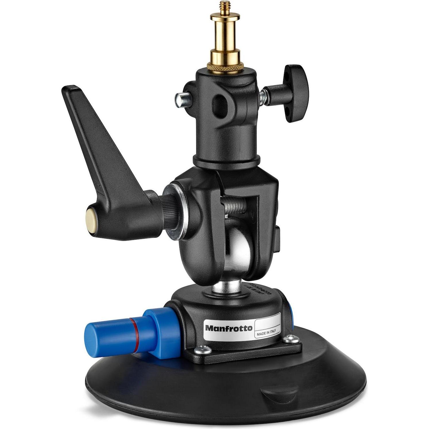 Manfrotto VR Saugfuss (Stativfuss), Stativ Zubehör, Schwarz