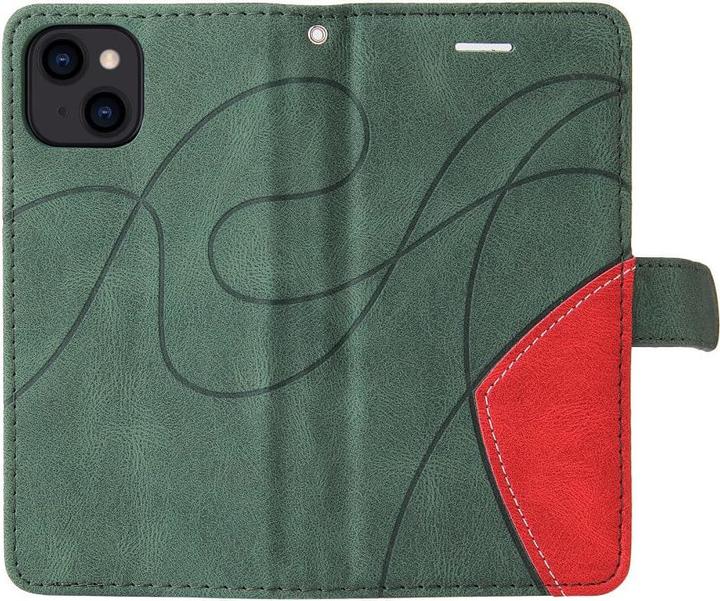 Actual product image Cover-Discount iPhone 15 - Dual colour case cover green (Apple iPhone 15)