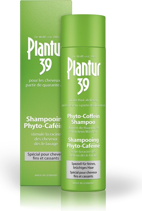 Image du produit Plantur 39 Shampooing phyto-caféiné (250 ml, Shampoing liquide)