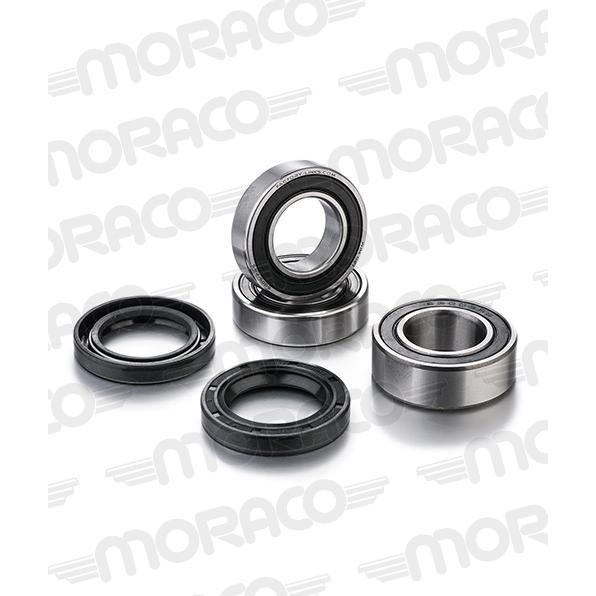 Factory Links Schwarz/Silber Motorrad Zubehör, Lagerkit Für Die Hinterachse