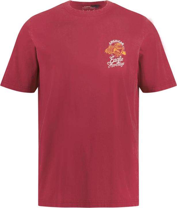 Image du produit JP1880 T-shirt imprimé Eagle, délavage acid washed, manches courtes et col rond (XXL)