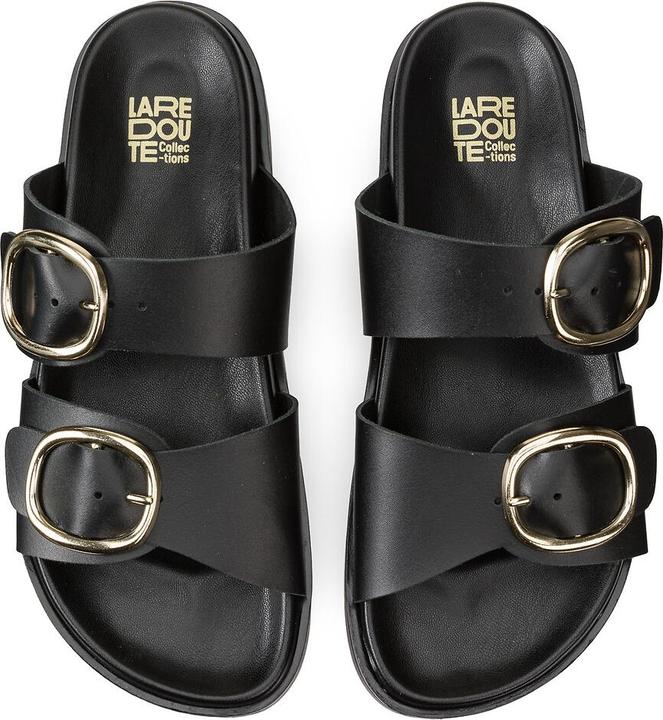 Actual product image La Redoute Collections Signature mules with 2 straps (38)